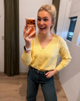 TWNS butter yellow aspen long sleeved