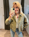 Indi And Cold Washed Twill jacket
