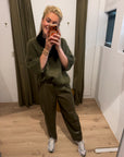 Dante 6 Minora faux leather barrel pants