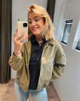 Indi And Cold Washed Twill jacket