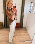 Gustav Bavisha wide leg long zilver