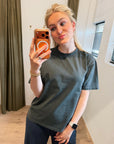 Samsoe Samsoe Eira t-shirt grijs