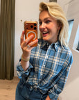 Penn and Ink Blouse blauw