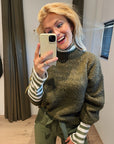 Penn and Ink khaki jumper