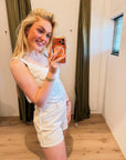 Dante 6 Menton fringed denim shorts