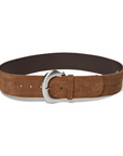 Mos Mosh Embossed Suede Waist belt