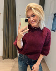 Studio Lavendel bordeaux Celine Pull