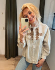 Indi & Cold beige blouse
