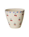 RICE cherries keramiek cup oval
