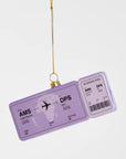 YUP IN DE BOOM Boardingpass Amsterdam - Bali
