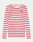 Penn and Ink longsleeve stripe print