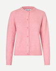Samsoe Samsoe Nor short cardigan roze