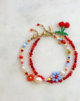 Le Veer Cherry Kiss Bracelet