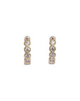 Bobby Rose Swarovski clip white