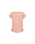 Mos Mosh Kala V-SS Stripe Tee bruin
