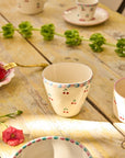 RICE cherries keramiek cup oval