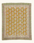 Doing Goods Marigold Table throw in tote bag