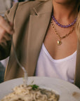 Le Veer Vintage Violet Necklace