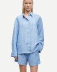 Samsoe Samsoe Sanot Shirt blauw