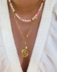 Le Veer Daisy Drop Necklace