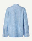 Samsoe Samsoe Sanot Shirt blauw