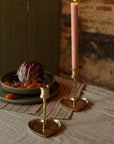 Doing Goods Bodhi Bamboo heart candle holder
