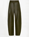 Dante 6 Minora faux leather barrel pants