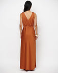 Dante 6 Marcia satin maxi dress