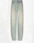 Dante 6 Brave fringed barrel leg jeans