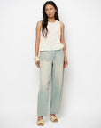 Dante 6 Brave fringed barrel leg jeans