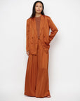 Dante 6 Sevigny relaxed satin blazer