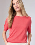 Corel Koraal Feline top km knitwear