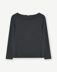 Gustav zwart Jill L/S slim t-shirt
