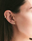 Bobby Rose Mini Glimmer Bar stud