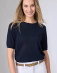 Corel marine Feline top km knitwear
