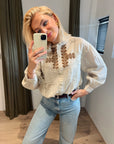Indi & Cold beige blouse