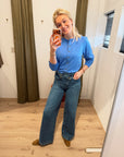 Indi & Cold Crossed waistband pant