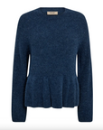 Mos Mosh Thora O-Neck Frill Knit