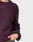 Klitmoller Gerda knit Burgundy