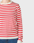 Klitmoller Women's basic stripe merino knit
