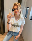Mos Mosh Nadine O-SS Deco tee