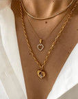 ByNouck Opalsque Rhinestone Choker