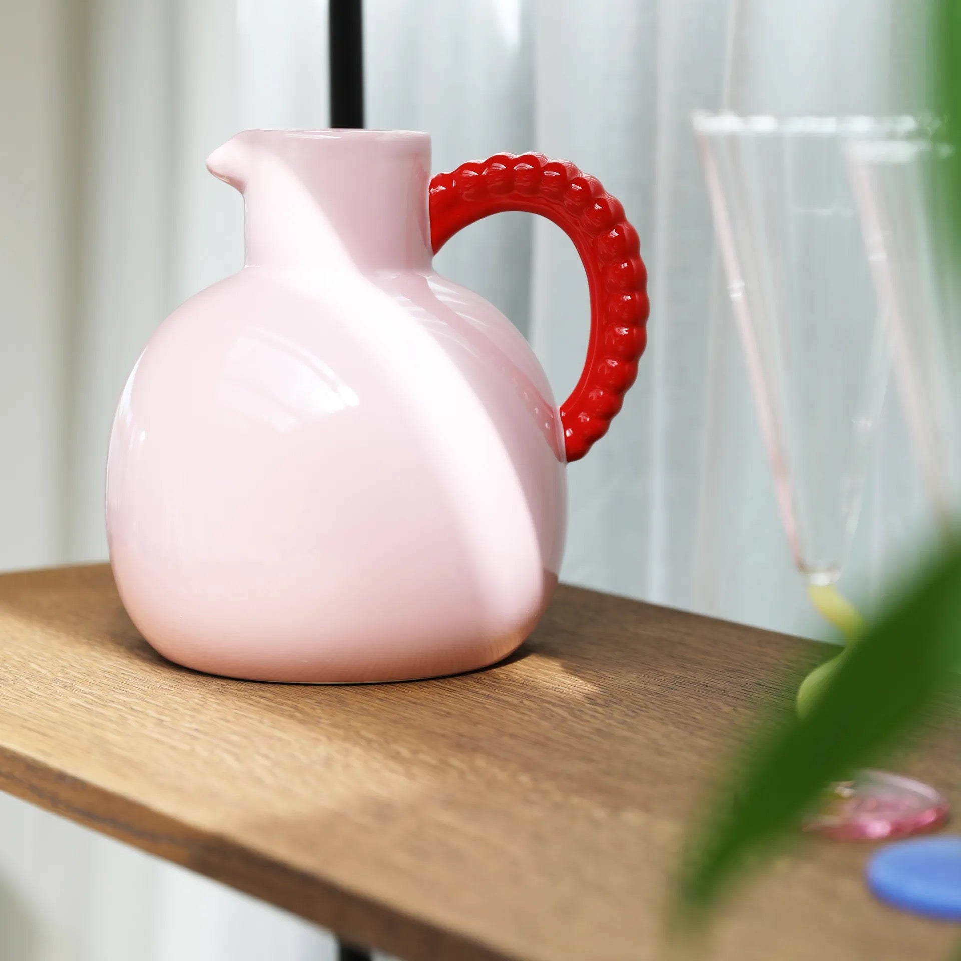 &amp;Klevering Jug Perle Pink