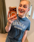 Samsoe Samsoe Sacamino ss t-shirt blauw