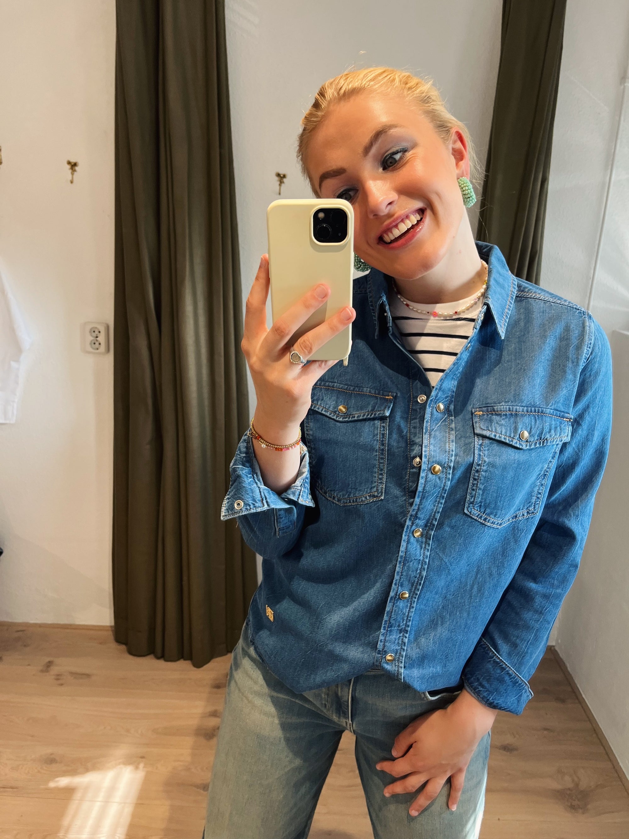 Mos Mosh Natalie Denim shirt