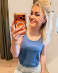 Penn and Ink top blauw