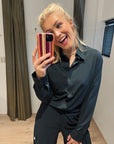 Penn and Ink travel blouse antraciet