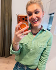 Mos Mosh Enna Linen Pocket blouse
