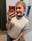 Gustav Stina knit cape