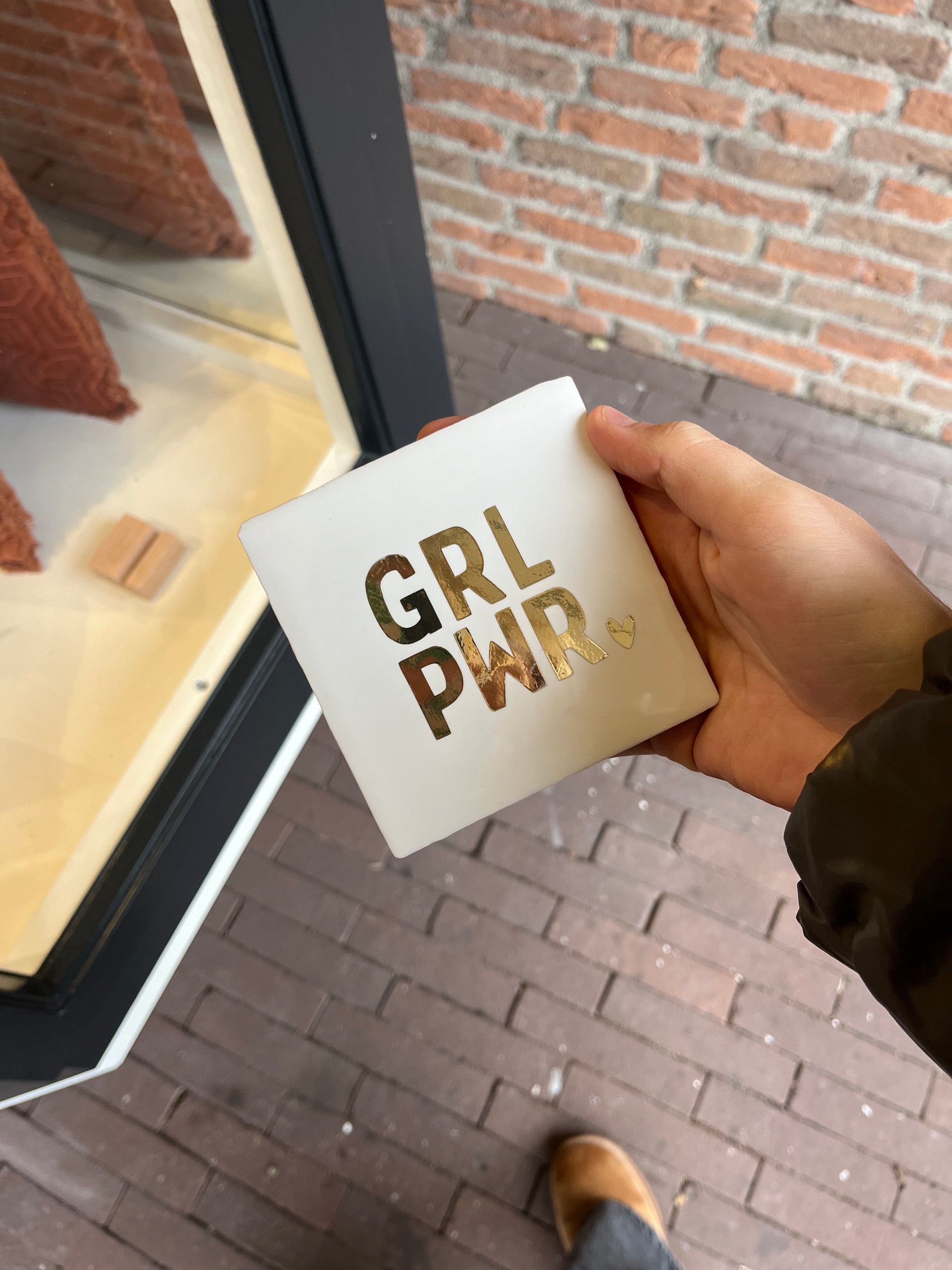 Tegeltje GRL PWR